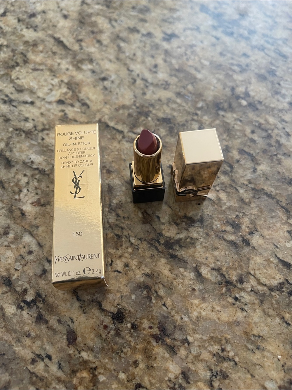 Yves Saint Laurent Rouge Volupté Shine Lipstick — 150 Pink Mauve